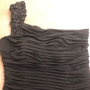 Floor length - Black tie dress!